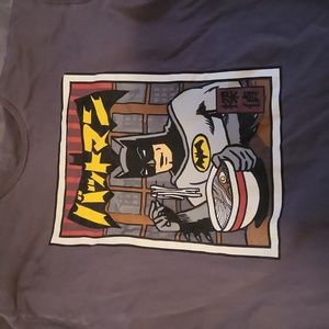 used XL batman eating soup